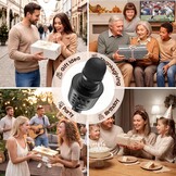 BONAOK Draadloze Karaoke Microfoon - Bluetooth Handheld Karaoke Speler - Zwart