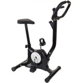 Hometrainer fiets - zwart - mechanische weerstand