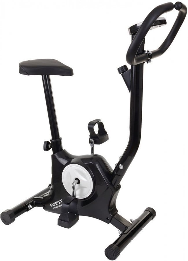 Hometrainer fiets - zwart - mechanische weerstand