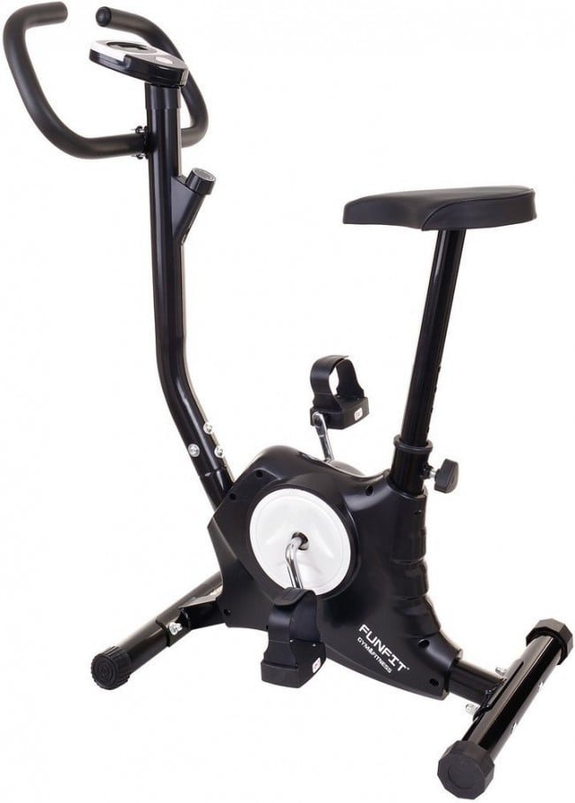 Hometrainer fiets - zwart - mechanische weerstand