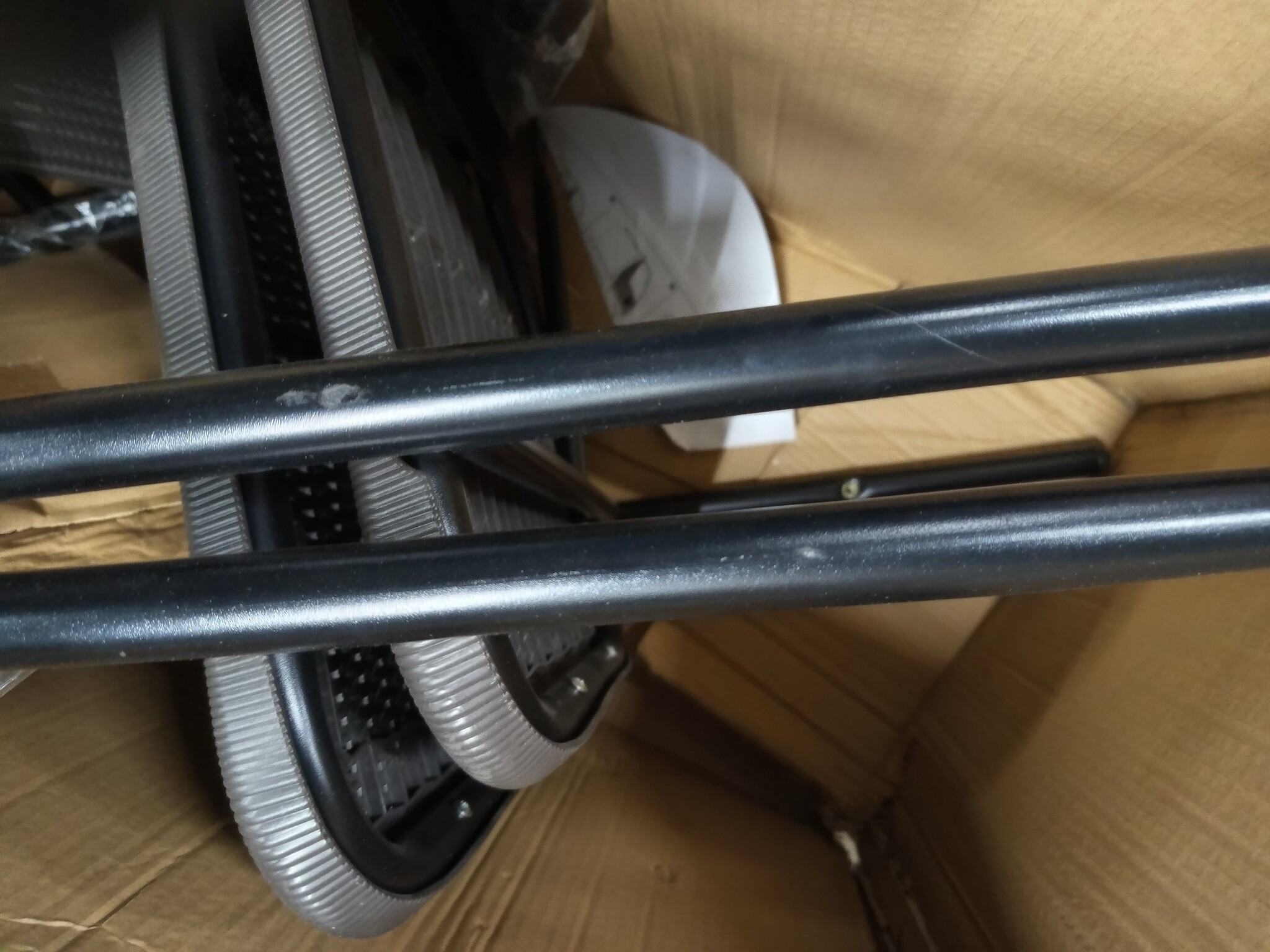 vidaXL Tuinstoelen 2 st 110 kg kunststof rattan en staal