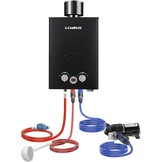 Camplux Geiser 6 Liter met 12V Waterpomp - Propaan/Butaan