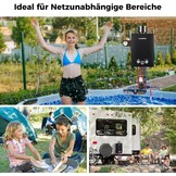 Camplux Geiser 6 Liter met 12V Waterpomp - Propaan/Butaan