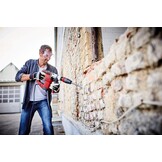 Einhell Breekhamer TE-DH 12 (1050 W, 12 J, SDSmax-gereedschapshouder, trillingsgedempte handgreep, flexibel verstelbare extra handgreep, 4 m rubberen kabel, incl. Spitse- platte beitels, incl. e-box)