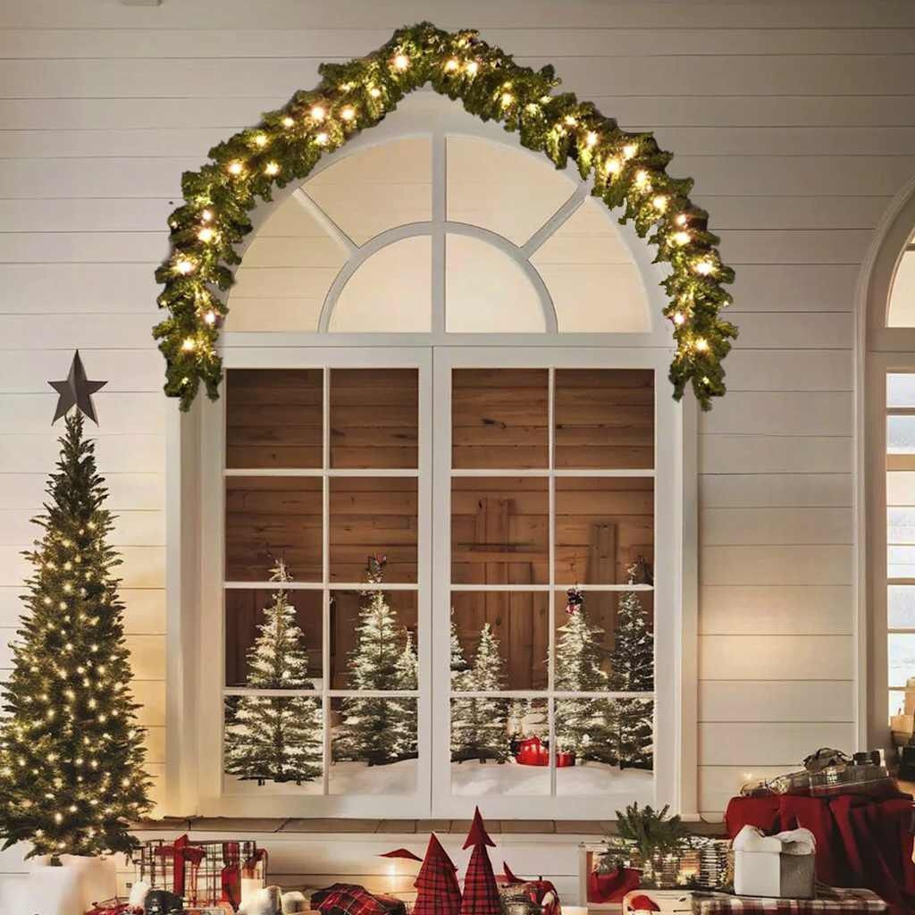 vidaXL Kerstslinger 10 m PVC