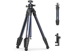 Compact Reisstatief 156cm Aluminium met 360° Balhoofd - 53% Korting!