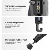 ULANZI Ombra II 156cm Camera Statief, Compacte Camera Statieven met 360° Balhoofd, Uka Snelkoppelingsplaat, Lichtgewicht Aluminium Reisstatief voor DSLR, Smartphone (Gewicht: 1.21kg,Draagvermogen 3kg)