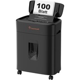 Bonsaii Papierversnipperaar 100 Vel Auto-Feed - P-4 Mikroschnitt - Zwart
