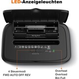 Bonsaii Papierversnipperaar 100 Vel Auto-Feed - P-4 Mikroschnitt - Zwart