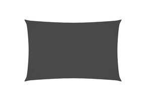 Rechthoekig zonnescherm 2x5m Antraciet Oxford Stof - 45% Korting