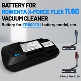 25,2 V accu's voor Rowenta X-Force Flex 11.60 serie stofzuiger, compatibel met Rowenta stofzuiger RH98, TY98, EO98 e.a. Vervanging voor originele accu's: ZR009701.