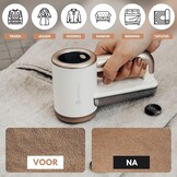 Elektrische Pluizenverwijderaar, Oplaadbare Ontpiller voor Kleding & Meubels, Verstelbare 3-Snelheden, 6-Blads Mes, LED-display, Pluisscheerapparaat met Dubbele Bescherming
