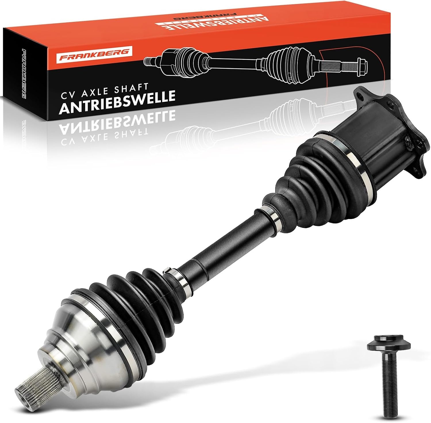 Frankberg Aandrijfas, volautomatisch, vooras, links, compatibel met Golf VII 5G1 BE1 BE2 BQ1 A3 8V1 8VK O.c.t.a.v.i.a III 5E2 NL3 NR3 Leon 5F1 Replace# 5Q0407271L