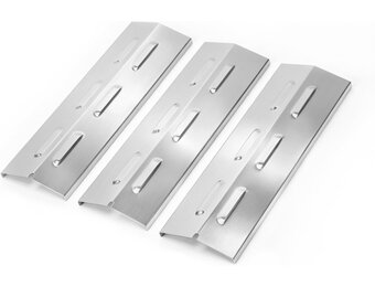 Denmay 36,5 x 12 cm universele branderafdekking, reserveonderdelen voor Enders Boston Pro 3K, Enders Chicago 3, Enders Boston 6 Kr Turbo, Tepro 3561, Barbecook Brahma 4.0, roestvrijstalen vlamverdeler