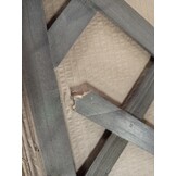 vidaXL Latwerkplantenbak 50x25x90 cm massief vurenhout grijs