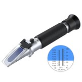 AUTOUTLET Zoutgehalte refractometer aquarium met ATC dubbele schaal 0-100 PPT en zwaartekracht specificatie 1.000-1.070 voor zeewater vissen zwembad precisiegereedschap