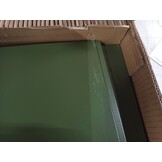 vidaXL Plantenbak 200x40x40 cm koudgewalst staal olijfgroen