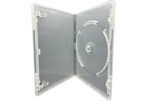 50x Transparante DVD/CD/Blu-ray Hoesjes - 14mm Rug - 33% Korting