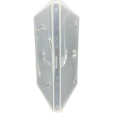 50 x Transparante DVD CD Blu-ray Hoesjes - 14mm rug - Set van 50 stuks