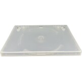 50 x Transparante DVD CD Blu-ray Hoesjes - 14mm rug - Set van 50 stuks