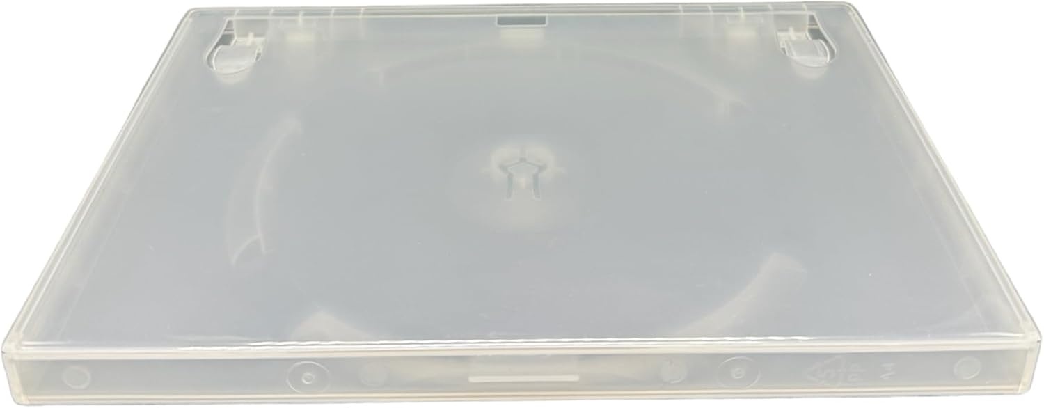 50 x Transparante DVD CD Blu-ray Hoesjes - 14mm rug - Set van 50 stuks