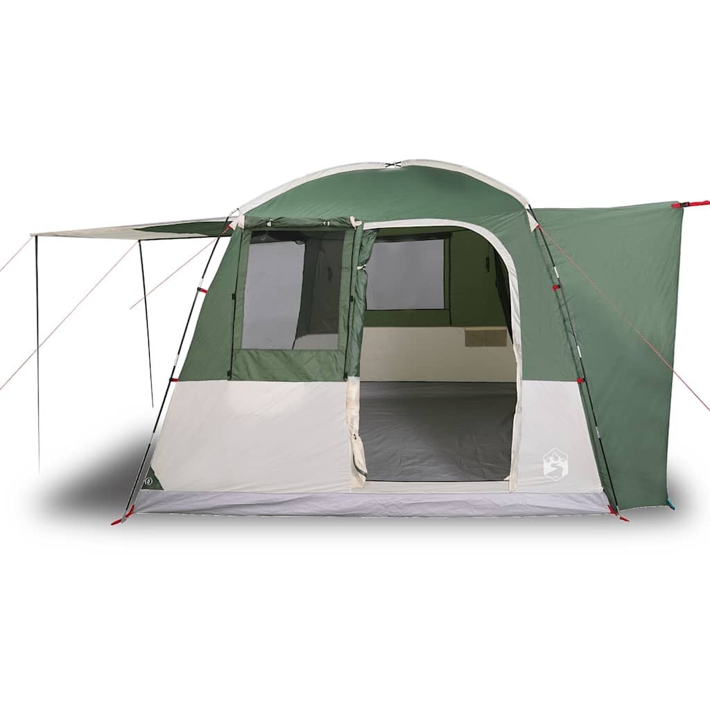vidaXL Autotent 4-persoons Waterdicht Groen - 35% Korting