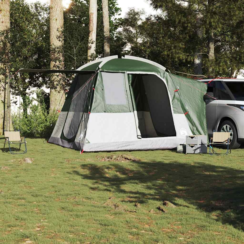 vidaXL Autotent 4-persoons Waterdicht Groen - 35% Korting