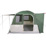 vidaXL Autotent 4-persoons Waterdicht Groen - 35% Korting