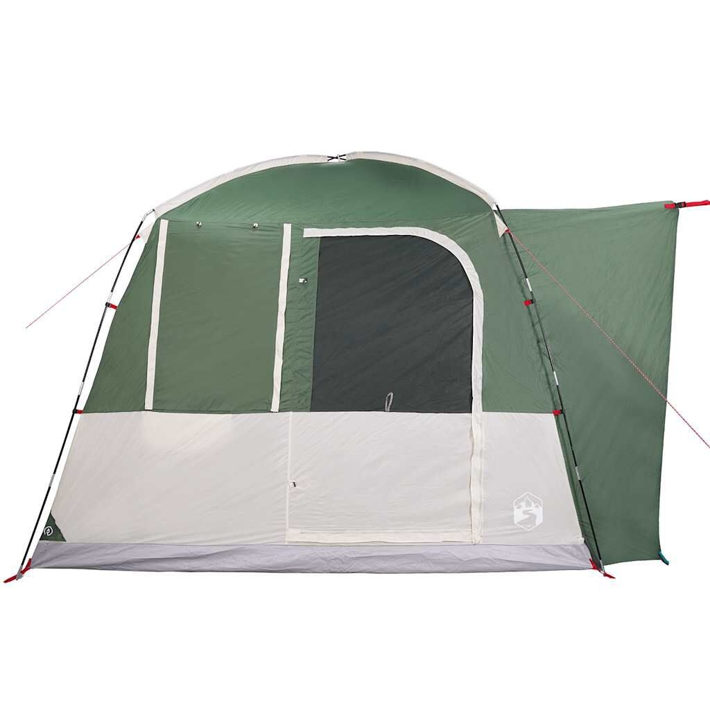 vidaXL Autotent 4-persoons Waterdicht Groen - 35% Korting