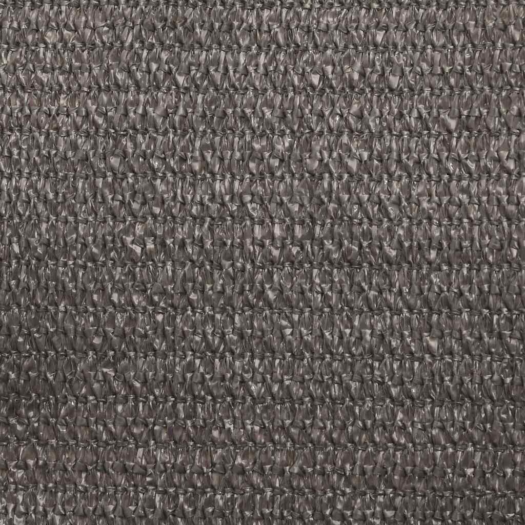 vidaXL Zonnezeil 5x5m HDPE Antraciet - 34% Korting