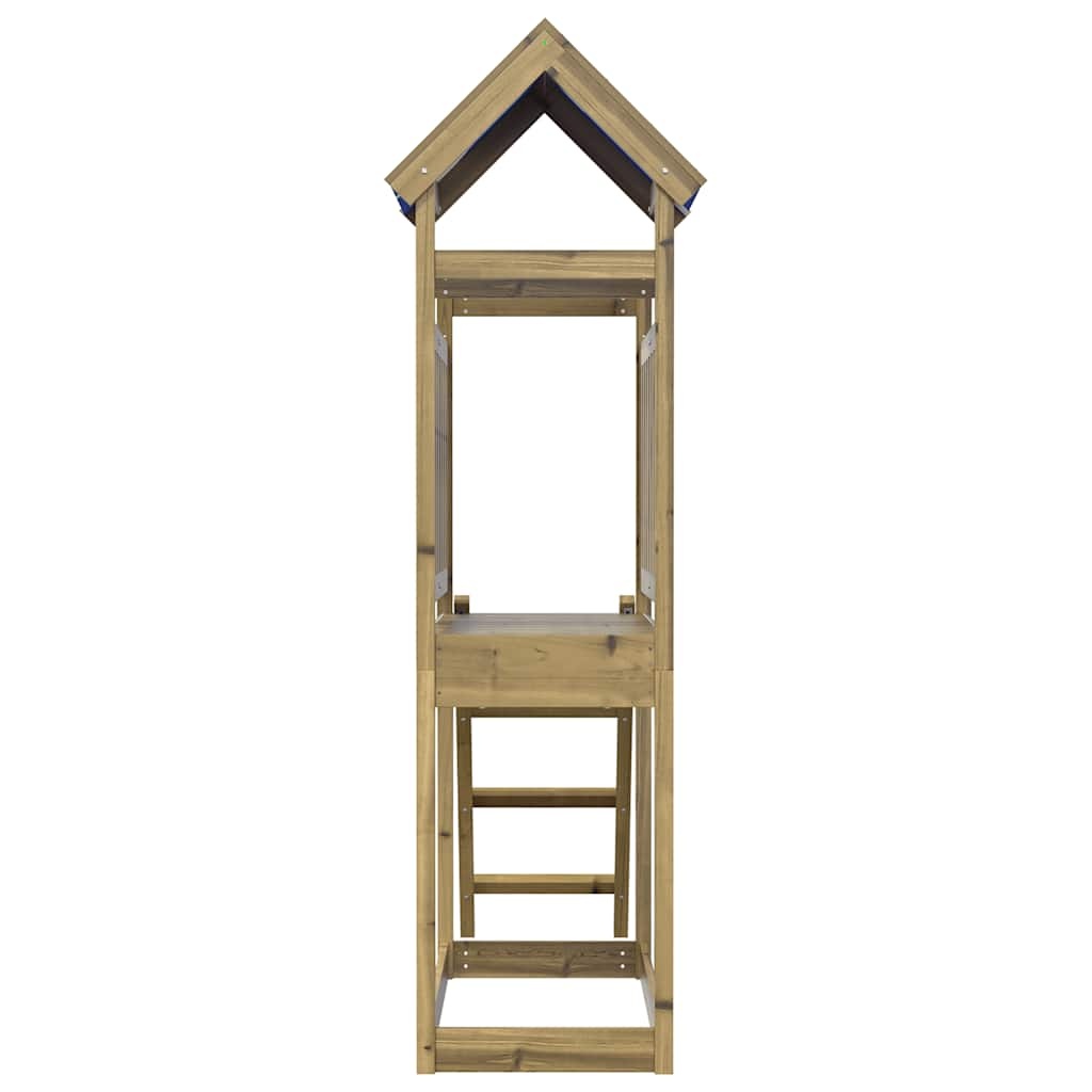 Houten Speeltoren met Ladder 110,5x52,5x215 cm - 35% Korting