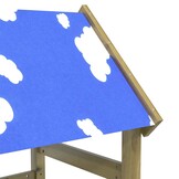 Houten Speeltoren met Ladder 110,5x52,5x215 cm - 35% Korting