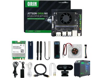 Mini PC Jetson Orin NX 16GB AI, 157 TOPS, 256GB SSD, Actieve Koeling - 35% Korting
