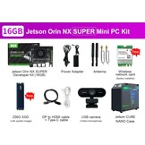 Mini PC Jetson Orin NX 16GB AI, 157 TOPS, 256GB SSD, Actieve Koeling - 35% Korting