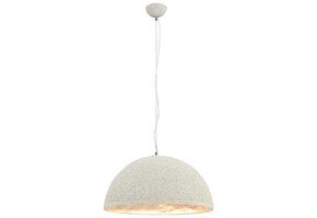 vidaXL Hanglamp E27 Ø50 cm wit en zilver - 34% Korting