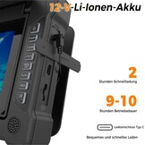 Onderwater Visserscamera 7" HD Scherm, 30m Kabel, 12 LED/IR Lampen - 34% Korting