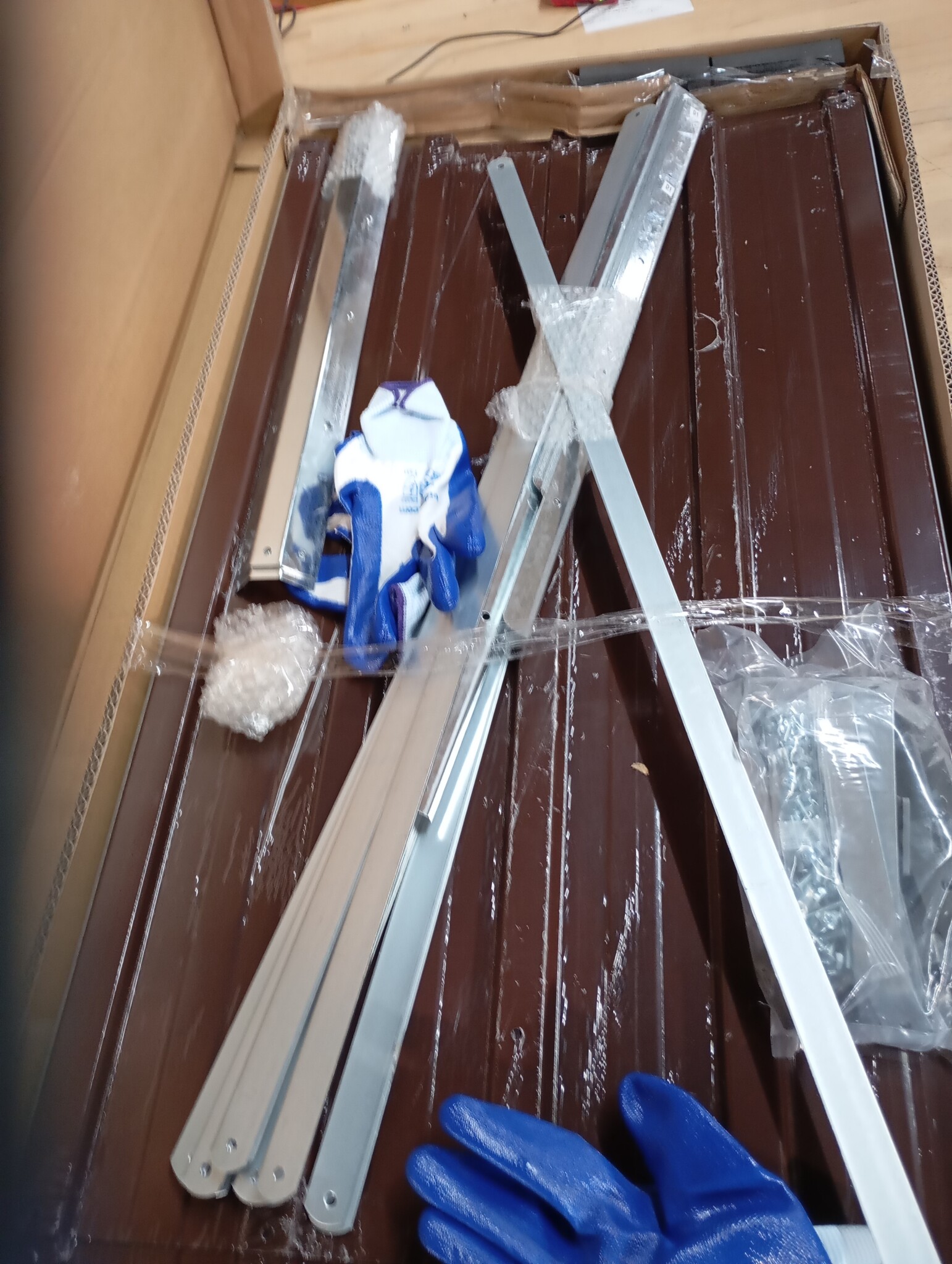 Verhoogde Plantenbak 480x80x45 cm Staal Bruin - 54% Korting