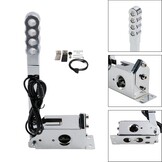 USB Handrem Sim Racing PC - 64-Bit Hall Sensor - Aluminium/Staal - Zilver - 34% Korting