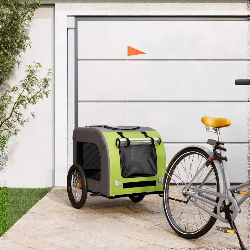 VidaXL Hondenfietstrailer Oxford Stof 34% Korting