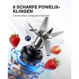Krachtige Blender Staafmixer 1500W - 34% Korting | 2x 900ml Flessen