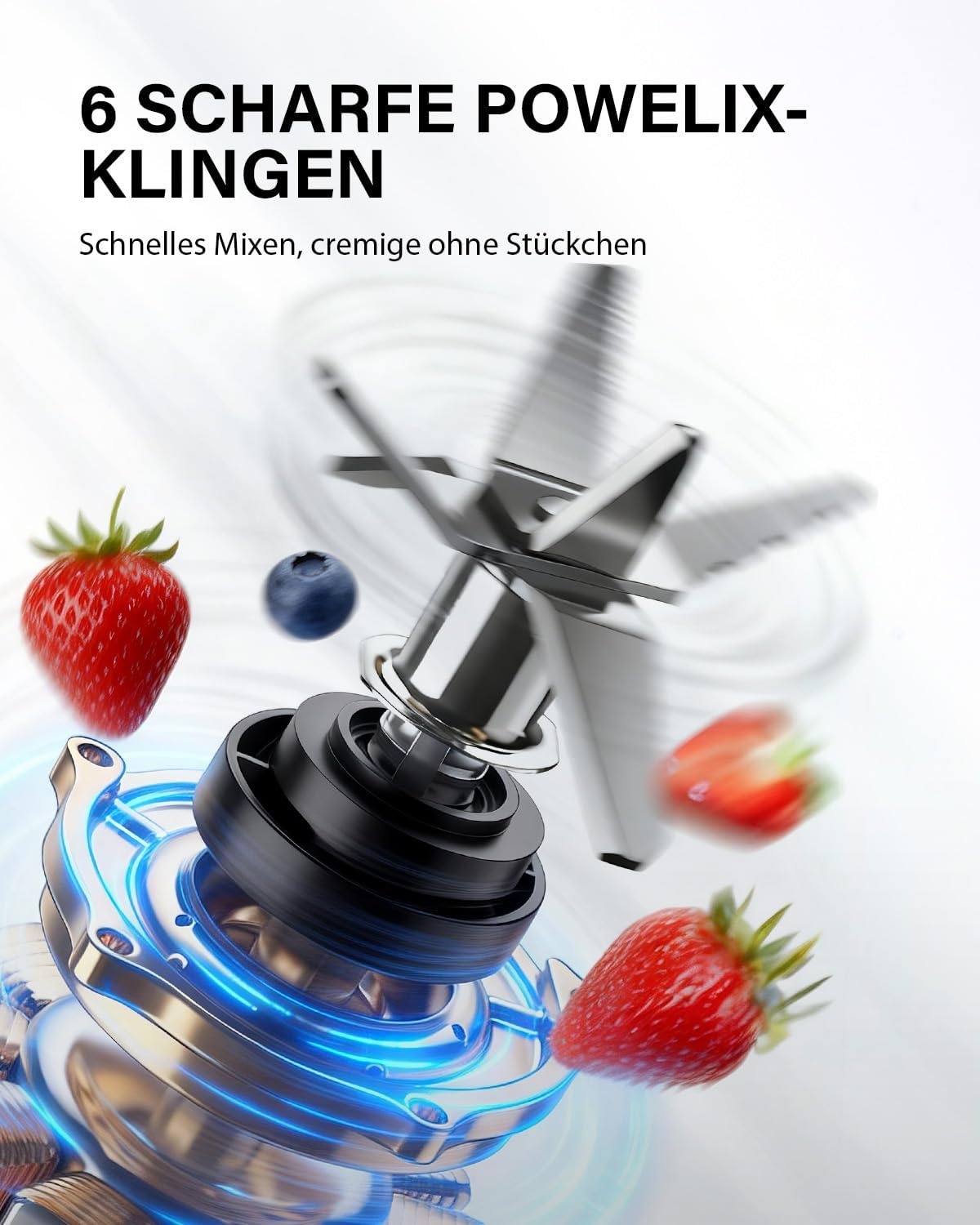 Krachtige Blender Staafmixer 1500W - 34% Korting | 2x 900ml Flessen
