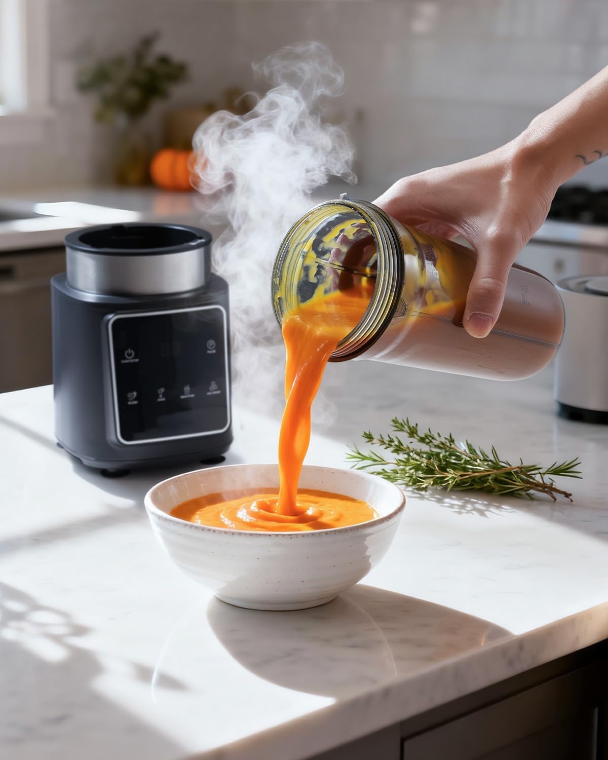 Krachtige Blender Staafmixer 1500W - 34% Korting | 2x 900ml Flessen