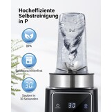 Krachtige Blender Staafmixer 1500W - 34% Korting | 2x 900ml Flessen