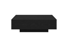 Salontafel Zwart Eiken 100x100x31 cm - 35% Korting