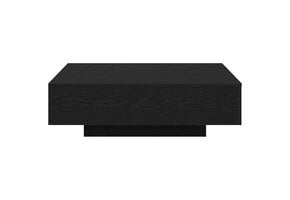 Salontafel Zwart Eiken 100x100x31cm - 52% Korting