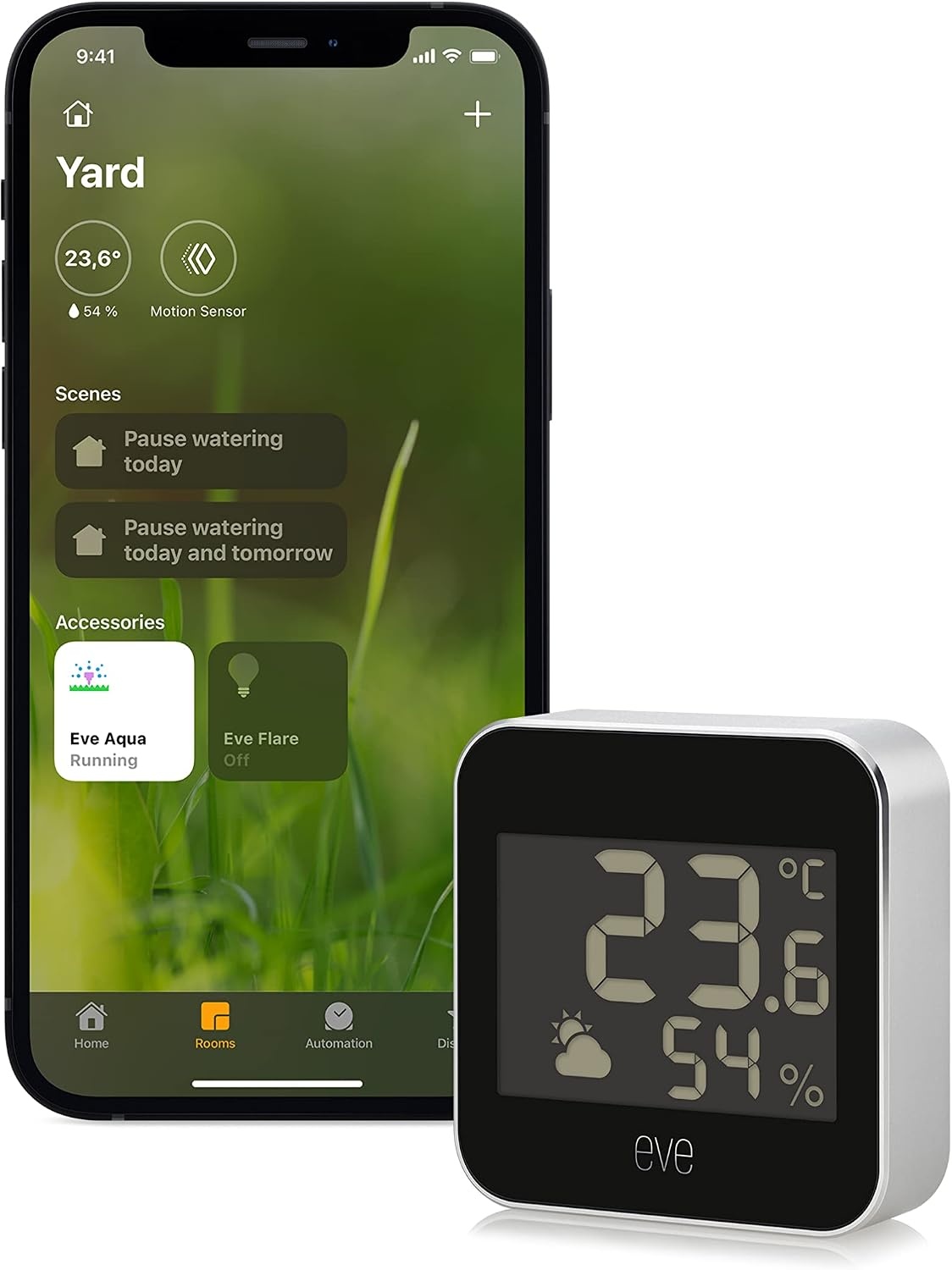 Slim Weerstation met Display - Temperatuur, Luchtvochtigheid, Luchtdruk - Grijs - 34% Korting