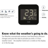 Slim Weerstation met Display - Temperatuur, Luchtvochtigheid, Luchtdruk - Grijs - 34% Korting