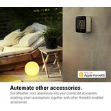 Slim Weerstation met Display - Temperatuur, Luchtvochtigheid, Luchtdruk - Grijs - 34% Korting