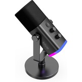 Dynamische XLR/USB Microfoon met RGB - Gaming/Streaming/Podcast (34% Korting)