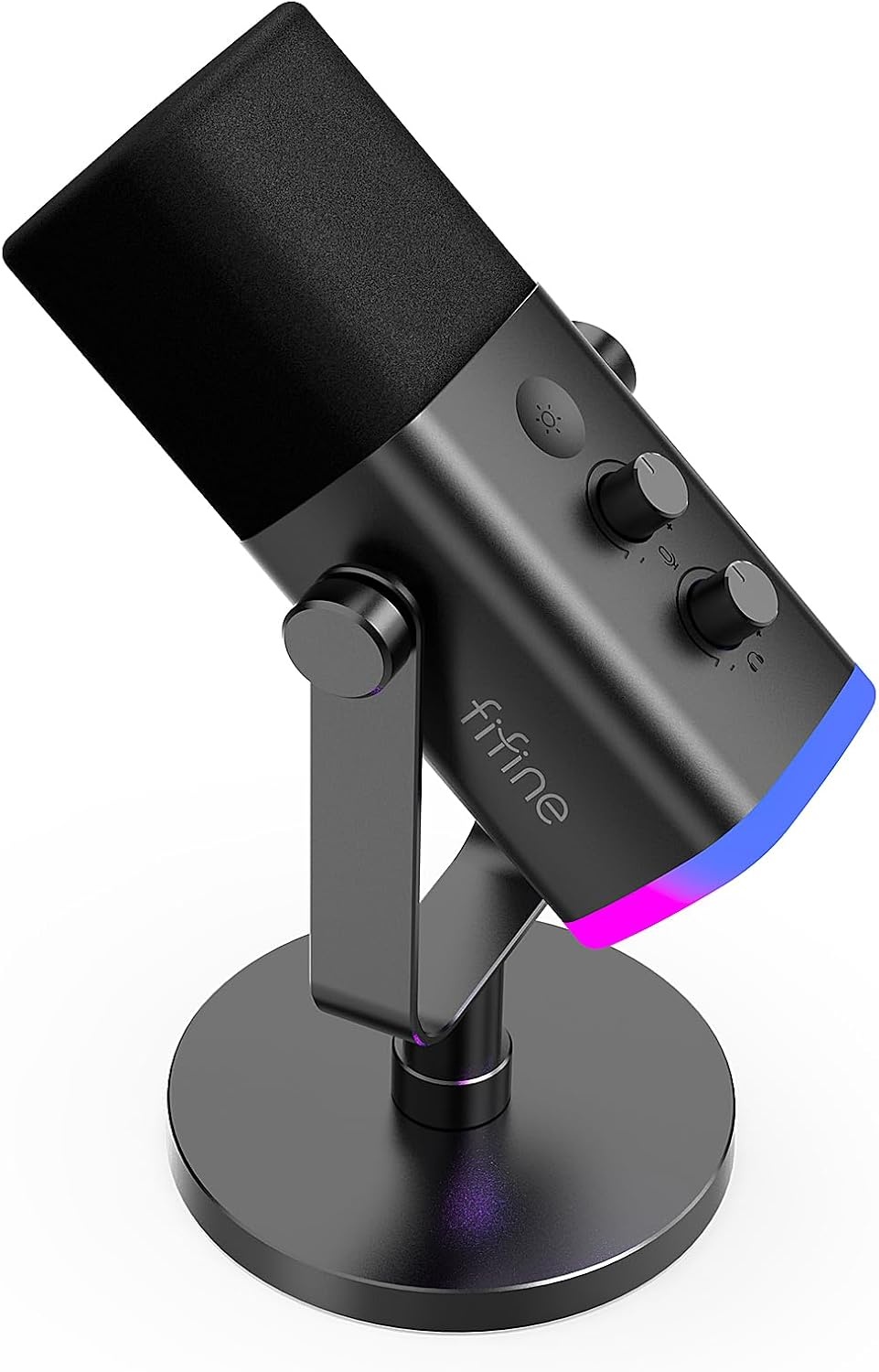 Dynamische XLR/USB Microfoon met RGB - Gaming/Streaming/Podcast (34% Korting)